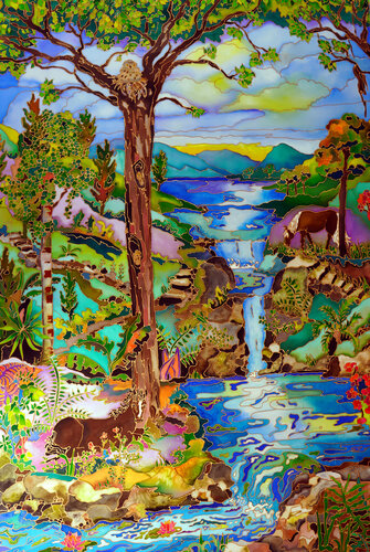 Kamaschi by Linnea Pergola, Painting for Sale on Singulart