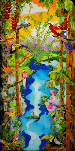 Sunrise in the Rainforest by Linnea Pergola, 기타 매체 for Sale on Singulart