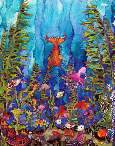 I Must Be A Mermaid van Linnea Pergola, Andere media te koop op Singulart
