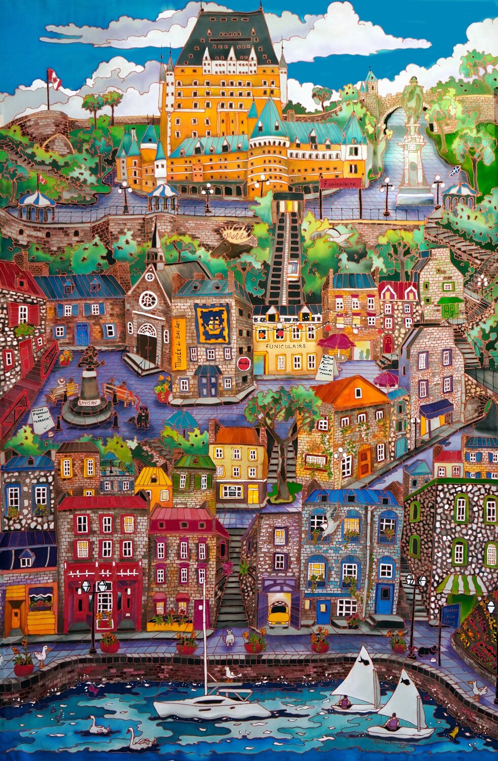Old Quebec Fine Art Print Limited Edition by Linnea Pergola (2023