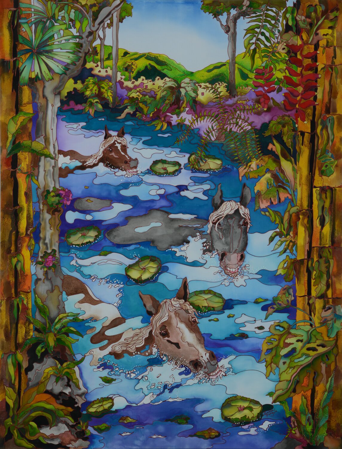 Swimming Down the River Linnea Pergola