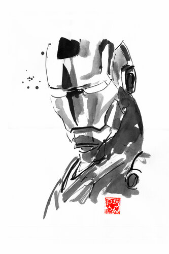 ironman by Pechane Sumie, Drawing for Sale on Singulart