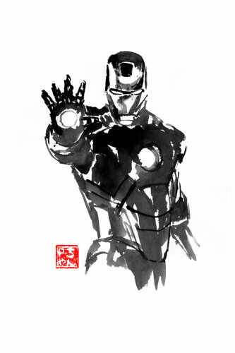 ironman 02 by Pechane Sumie, Drawing for Sale on Singulart