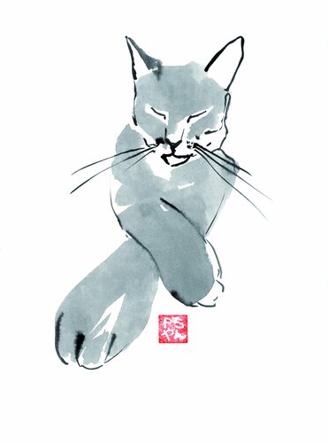 pattes croisées by Pechane Sumie, Drawing for Sale on Singulart