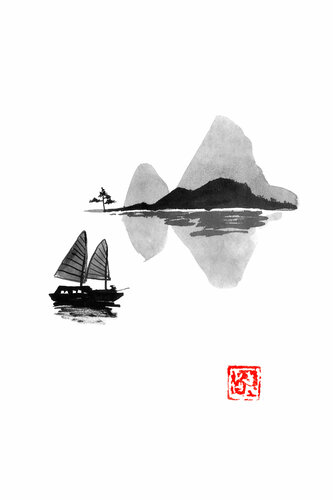 river li di Pechane Sumie, Disegno in vendita su Singulart
