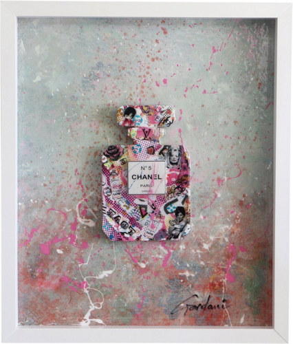 Chanel N5 Paris – Original 3D Painting/ Sculpture di Gardani, Scultura in vendita su Singulart