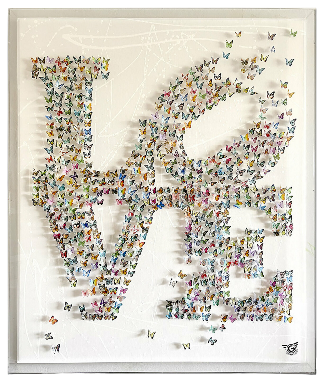 LOVE You – Unique Wall Sculpture Gardani