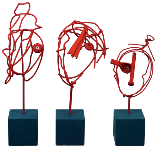 CURVE FAMILY de Lele De bonis, Escultura a la venta en Singulart