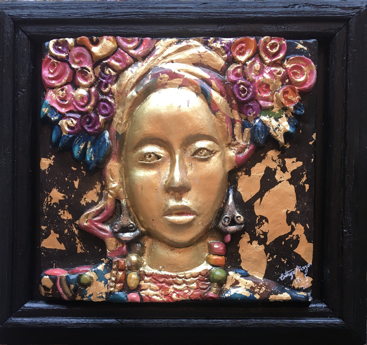 Sculpture Golden Ula S Cinthya Picazo Beeldhouwwerk te koop