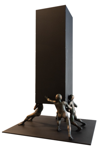 ***Equilibrium III*** van Yuriy Kraft, Beeldhouwwerk te koop op Singulart