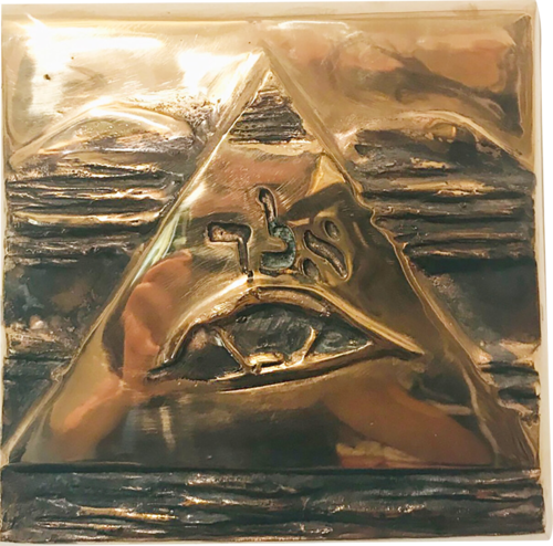 Aleph Lamed Dalet - Protection de Linda-Saskia Menczel, Escultura a la venta en Singulart