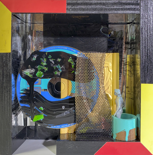 e5 - A POSITIVE REVEAL van Aleks Rosenberg, Beeldhouwwerk te koop op Singulart