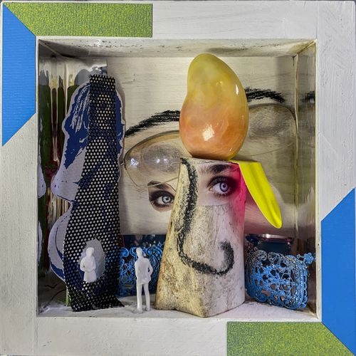 A8 - PINK KITTY van Aleks Rosenberg, Beeldhouwwerk te koop op Singulart