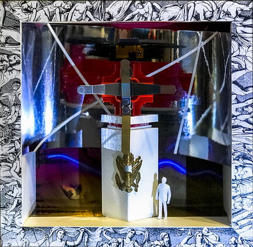 109 - HEADLESS EAGLE van Aleks Rosenberg, Beeldhouwwerk te koop op Singulart