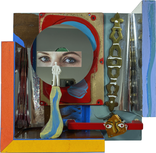 384 - BEHIND THE MIRRORED MASK Aleks Rosenberg