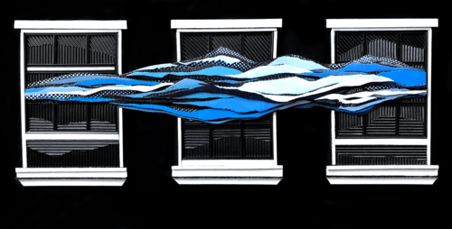 The Day Nature Accepted the Invitation of the Open Window by Mark Wiesner, Sculpture for Sale on Singulart