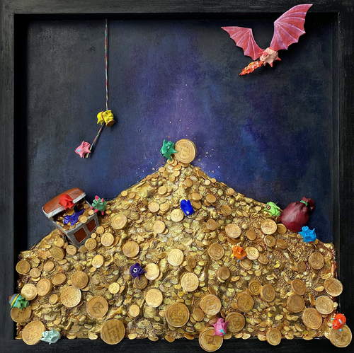 Treasure Cave van Seunghwui Koo, Beeldhouwwerk te koop op Singulart