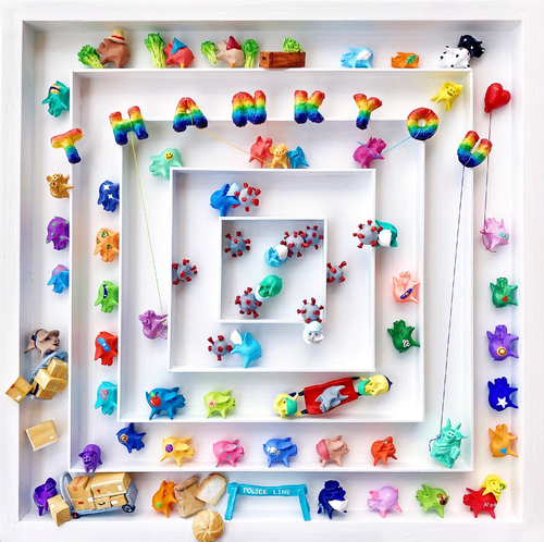 Square Pig #5 - Thank You Seunghwui Koo