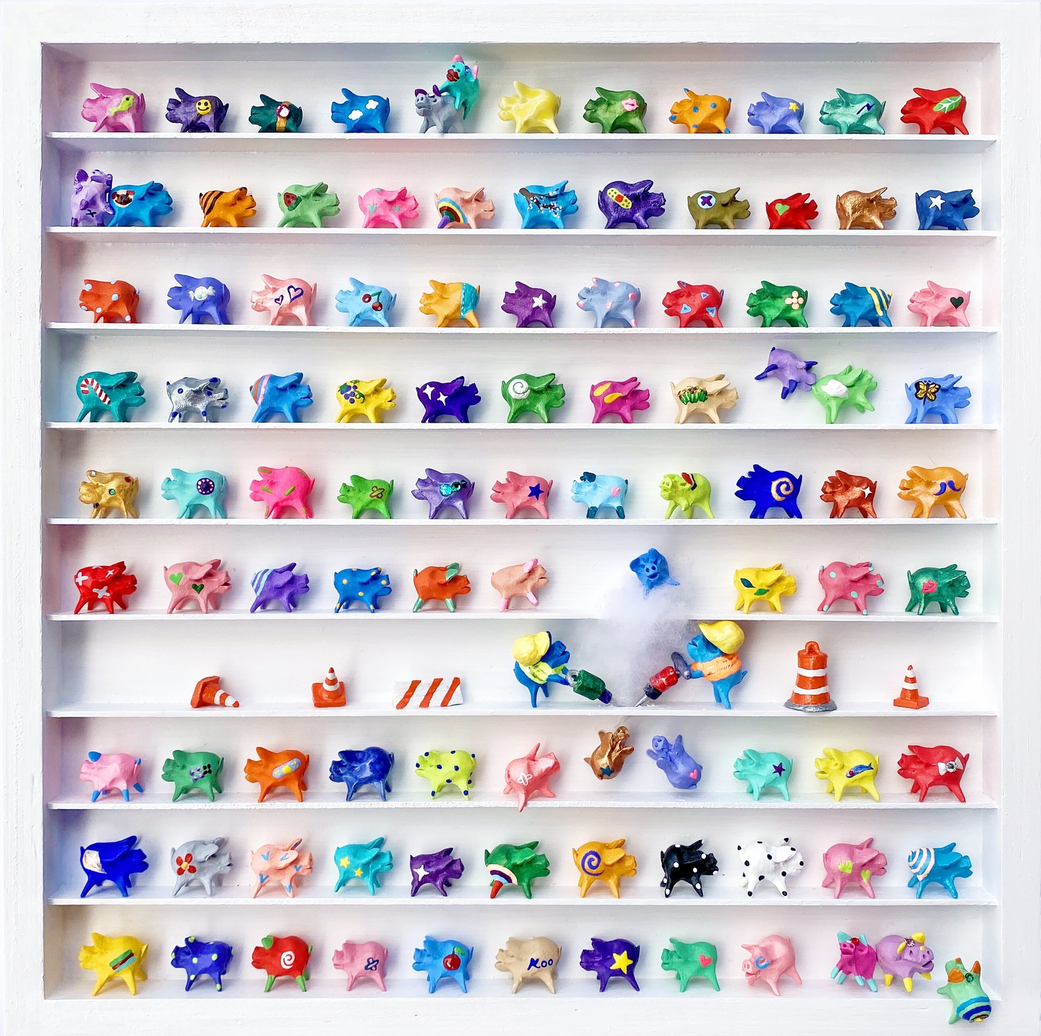 Piggy Nation #13 - Under Construction Seunghwui Koo