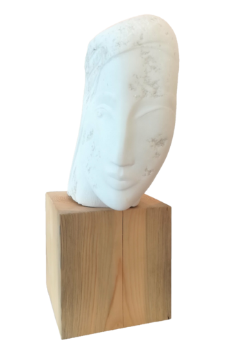 "Portrait Of A Girl" de Rasho Mitev, Escultura a la venta en Singulart