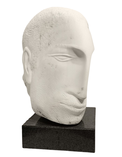 "Male Portrait II" van Rasho Mitev, Beeldhouwwerk te koop op Singulart