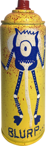 “Blurp“ Spray can par SeCam, Sculpture en vente sur Singulart