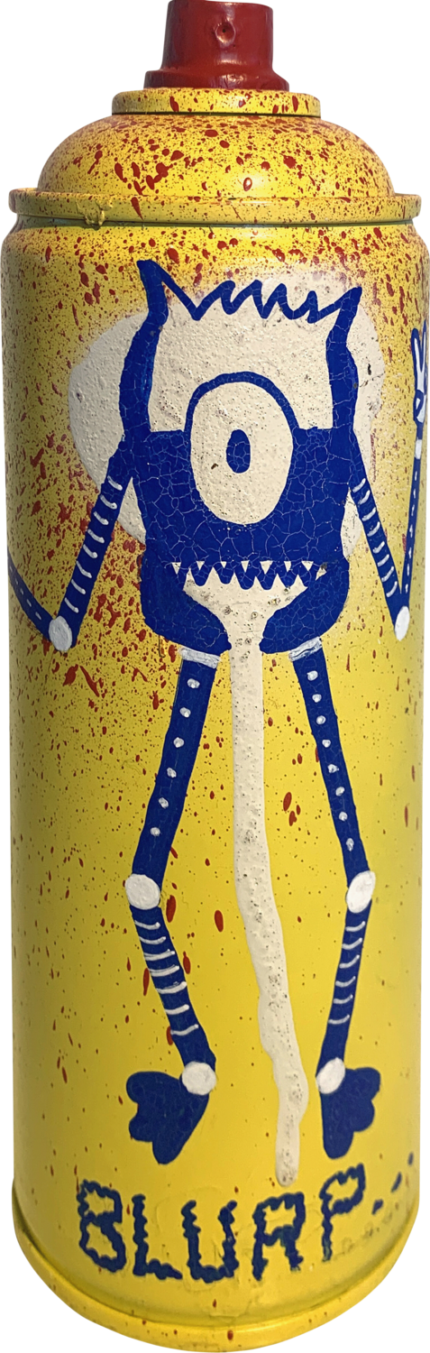“Blurp“ Spray can SeCam