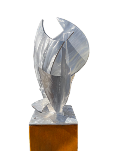 Silver Swan di David Sheldon, Scultura in vendita su Singulart