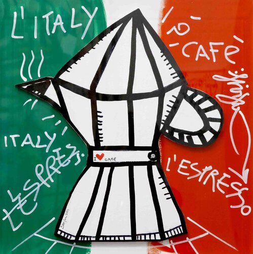 La Caffettiera van Alessandro Siviglia, Beeldhouwwerk te koop op Singulart