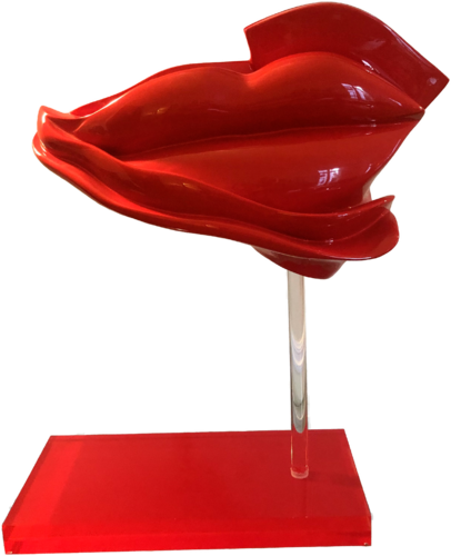 Love/ L'ART DU SILENCE SUR SOCLE von Nouna, Skulptur kaufen auf Singulart