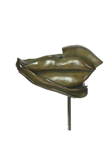 L'ART DU SLIENCE " L'ARTISTE A VOULU FAIRE CETTE OEUVRE POUR SUBLIMER LA FEMME ET QU'ELLE  GARDE TOUJOURS SA LIBERTE D'EXPRESSION di Nouna, Scultura in vendita su Singulart