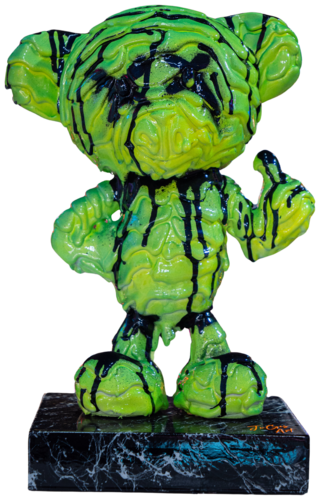 JoGis Bear "Creamy" edition van JoGis Art, Beeldhouwwerk te koop op Singulart