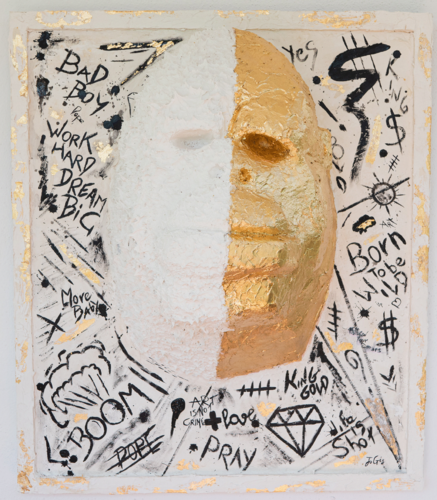 King Gold van JoGis Art, Beeldhouwwerk te koop op Singulart