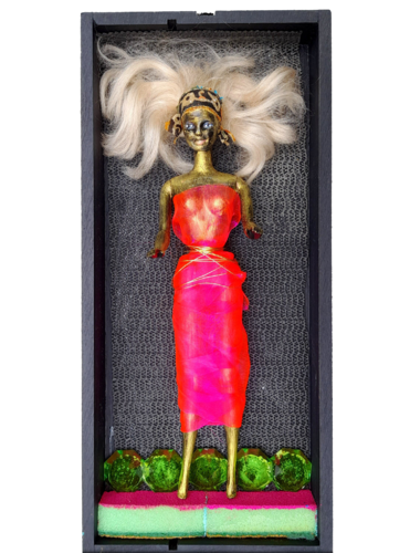 BARBIE KRAFTVOLL UND WILD von Eva Dahn Rubin, Skulptur kaufen auf Singulart