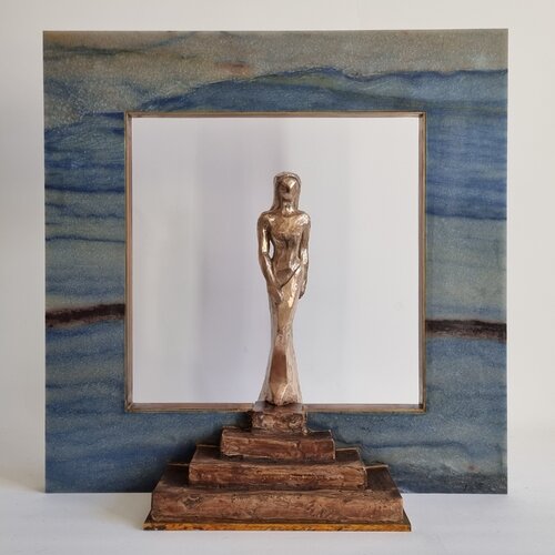 Restart ins Blaue von Stefanie von Quast, Skulptur kaufen auf Singulart