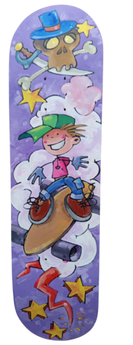 patinete viento a favor von juan angel saiz manrique, Skulptur kaufen auf Singulart