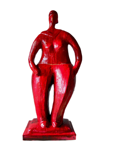 girl in red von Giuseppe Zumbolo, Skulptur kaufen auf Singulart
