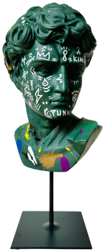 KHAKI DAVID van RS Artist, Beeldhouwwerk te koop op Singulart