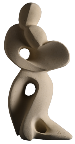 The sound of silence van Andrea Serra, Beeldhouwwerk te koop op Singulart