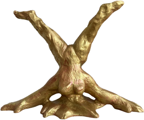Femme la tête dans le sable par PatMoli, Sculpture en vente sur Singulart