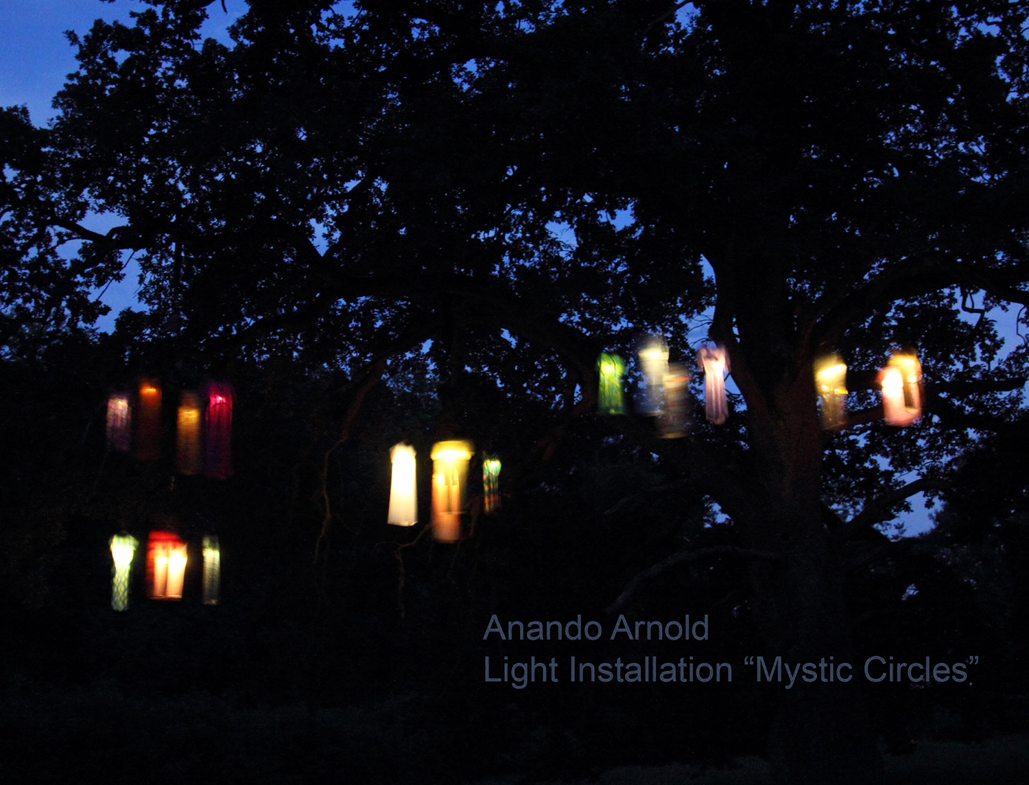 Installation "Mystic Circles" Anando Arnold