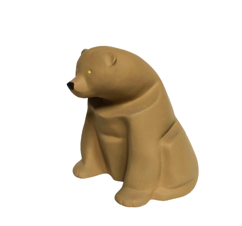 Orso giallo van Daniele Nannini, Beeldhouwwerk te koop op Singulart