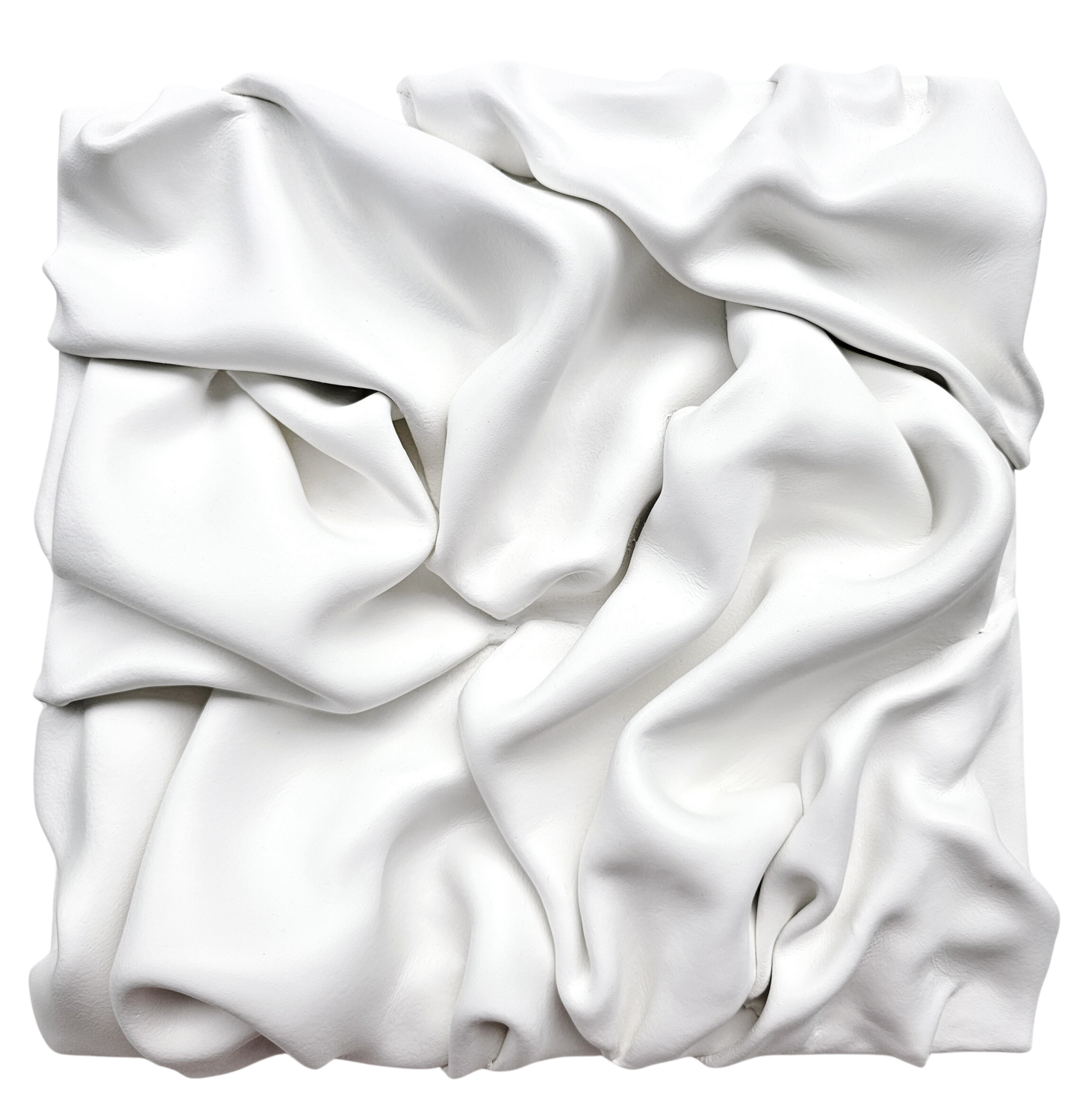 White folds 7. 3D abstraction. Svetlana Saratova Skulptur zu verkaufen