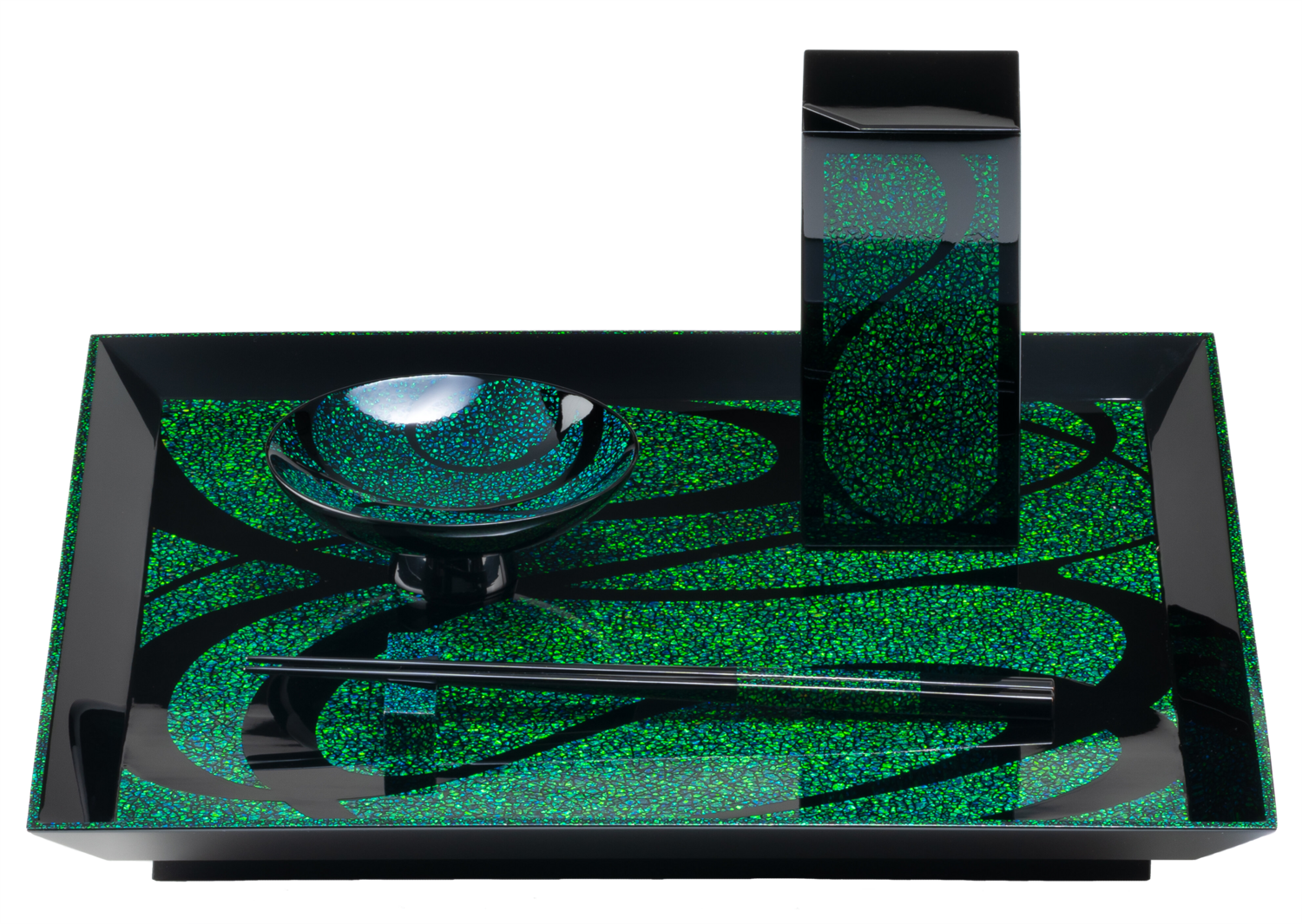 Emperor's Sake Set The ultimate Japanese lacquerware sake set by Marutomi Inc (2009) Decor