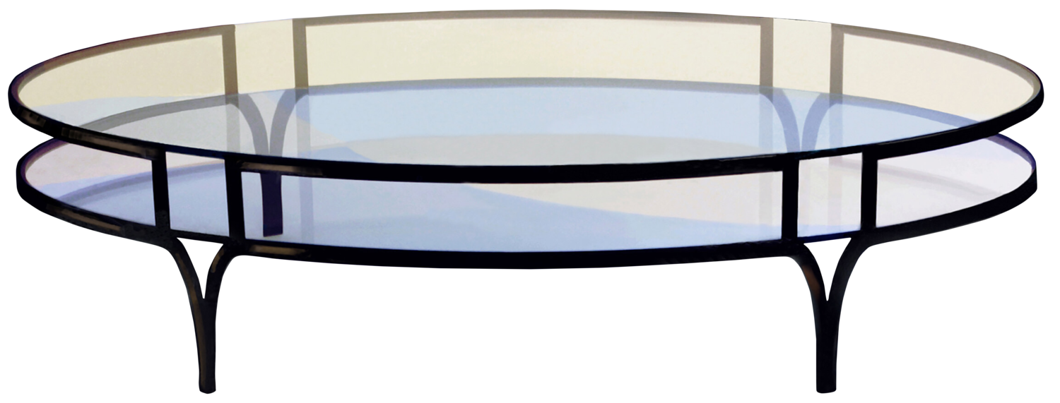 Prisma Coffee Table by Joe Ginsberg Design (2020) Tables Steel, Glass