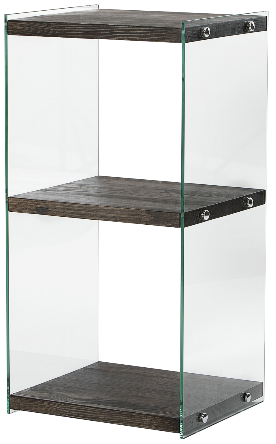 Aqua Bookcase 2 Shelves by NEOstill (2020) Storage Wood, Glass SINGULART