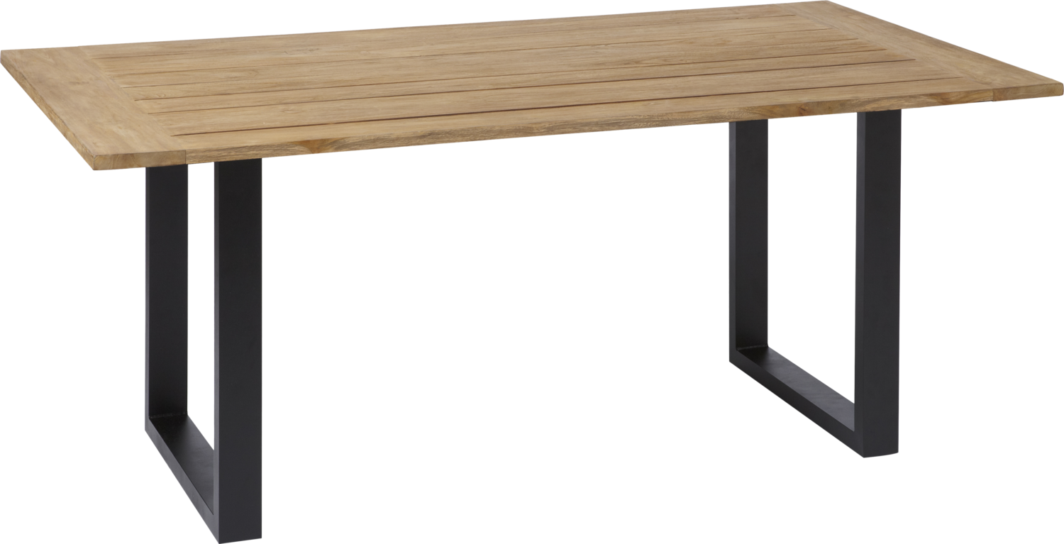 VINTAGE DINING TABLE NO.2 by 7OCEANS (N.D) Tables Aluminium, Wood