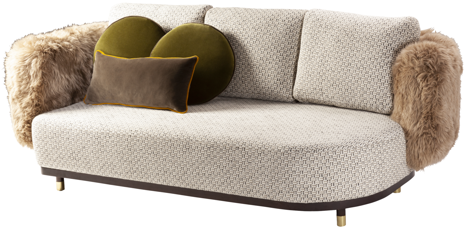 Single Man Couch by dooq (N.D) Seating Textile, Wood SINGULART