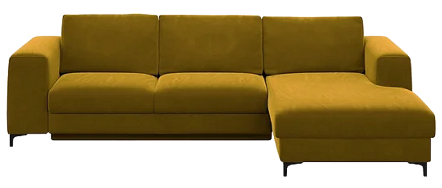 Rothe, honey chaiselongue sofa convertible right by Devichy (N.D