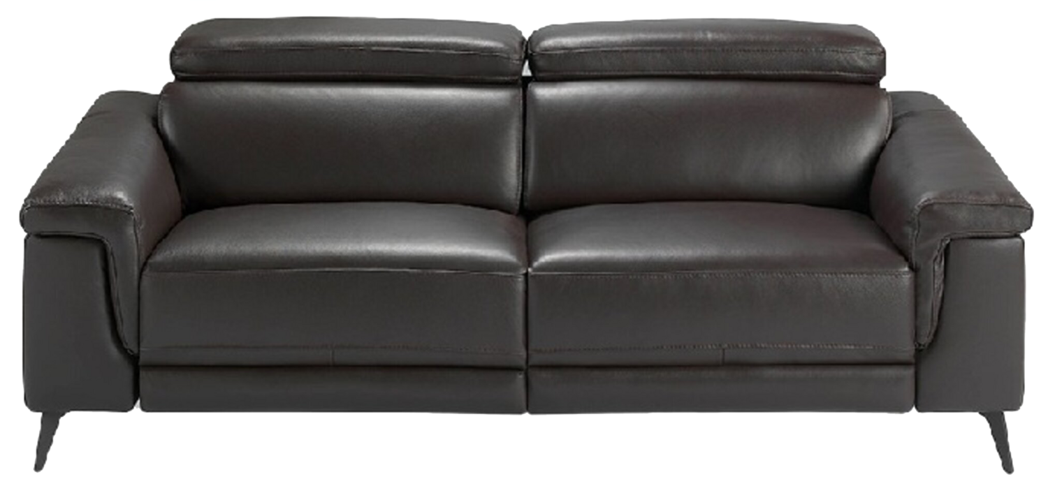 3SEATER SOFA UPHOLSTERED IN LEATHER WITH RELAX MECHANISMS by Angel